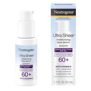 NEUTROGENA Ultra Sheer Face Serum SPF 60, NEW